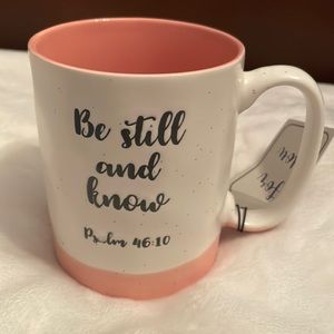 Faith Mug “be still and know”